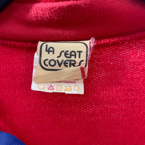 LA Seat covers 70s/80s Vintage track jacket - Picture 7 of 7